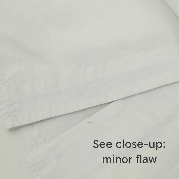 Korean-Inspired Wide Neck Button Crop Top | White | Size S | Minimalist - Picture 4 of 7